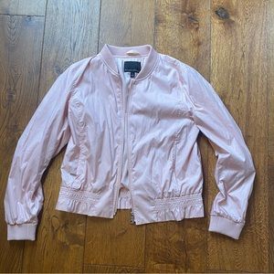 Banana Republic Pink Bomber Jacket
